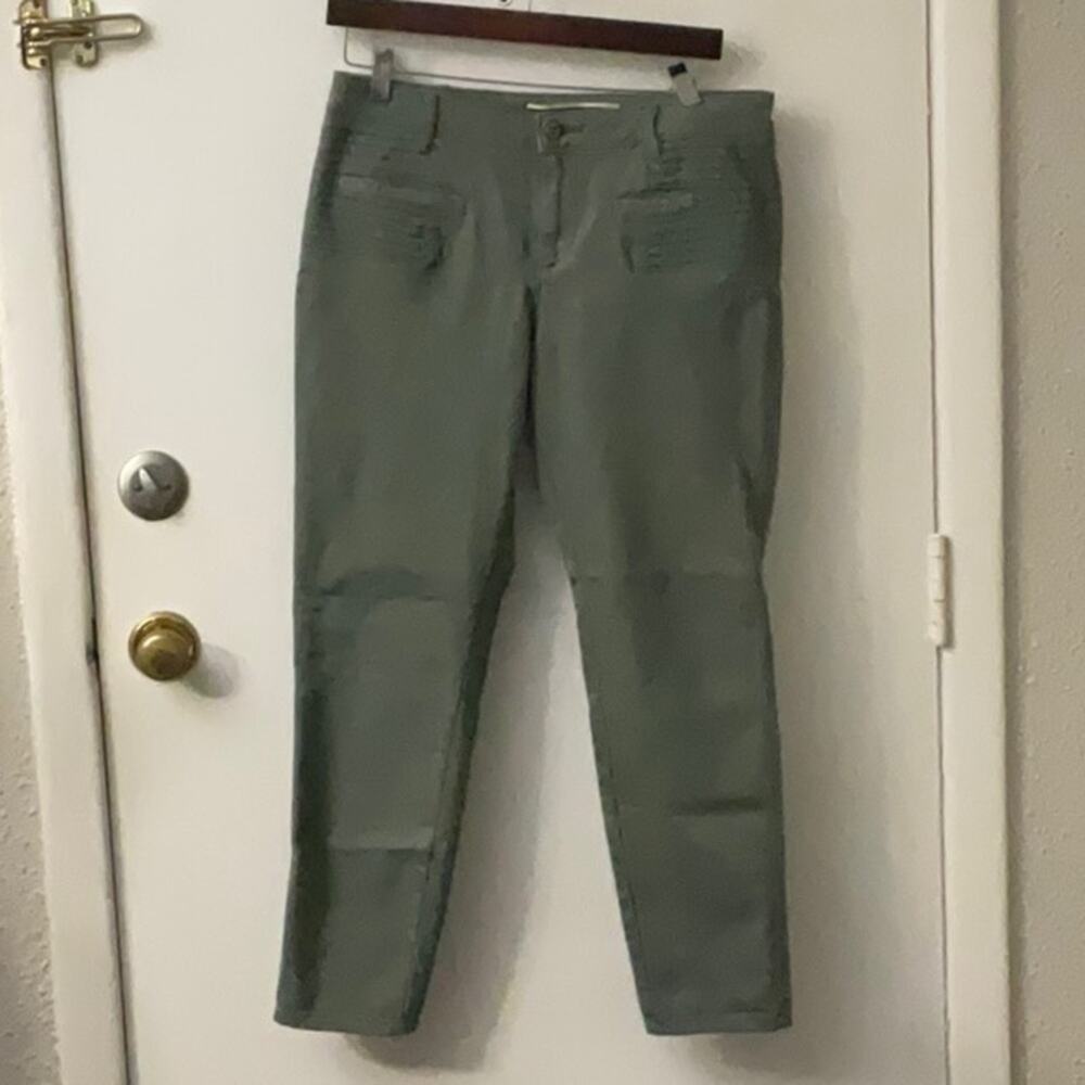 ANTHRO Daughters of the Liberation Army Green Pants 30 Classic Normcore Causual